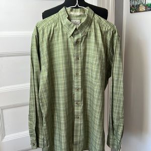 LL BEAN MENS BUTTON DOWN SIZE XL‎